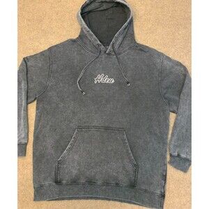 HDEU Chase Rice Hoodie Mens XL Long Sleeve Brushed Black Relaxed Pullover